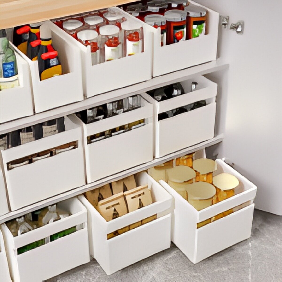 Compartment Sealed Grain Storage Box - Home Food Storage Malaysia Wholesale